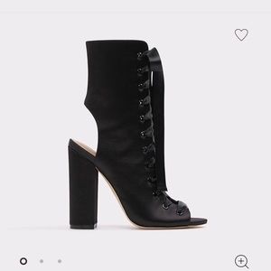 Aldo Ribbon Lace Up Heel